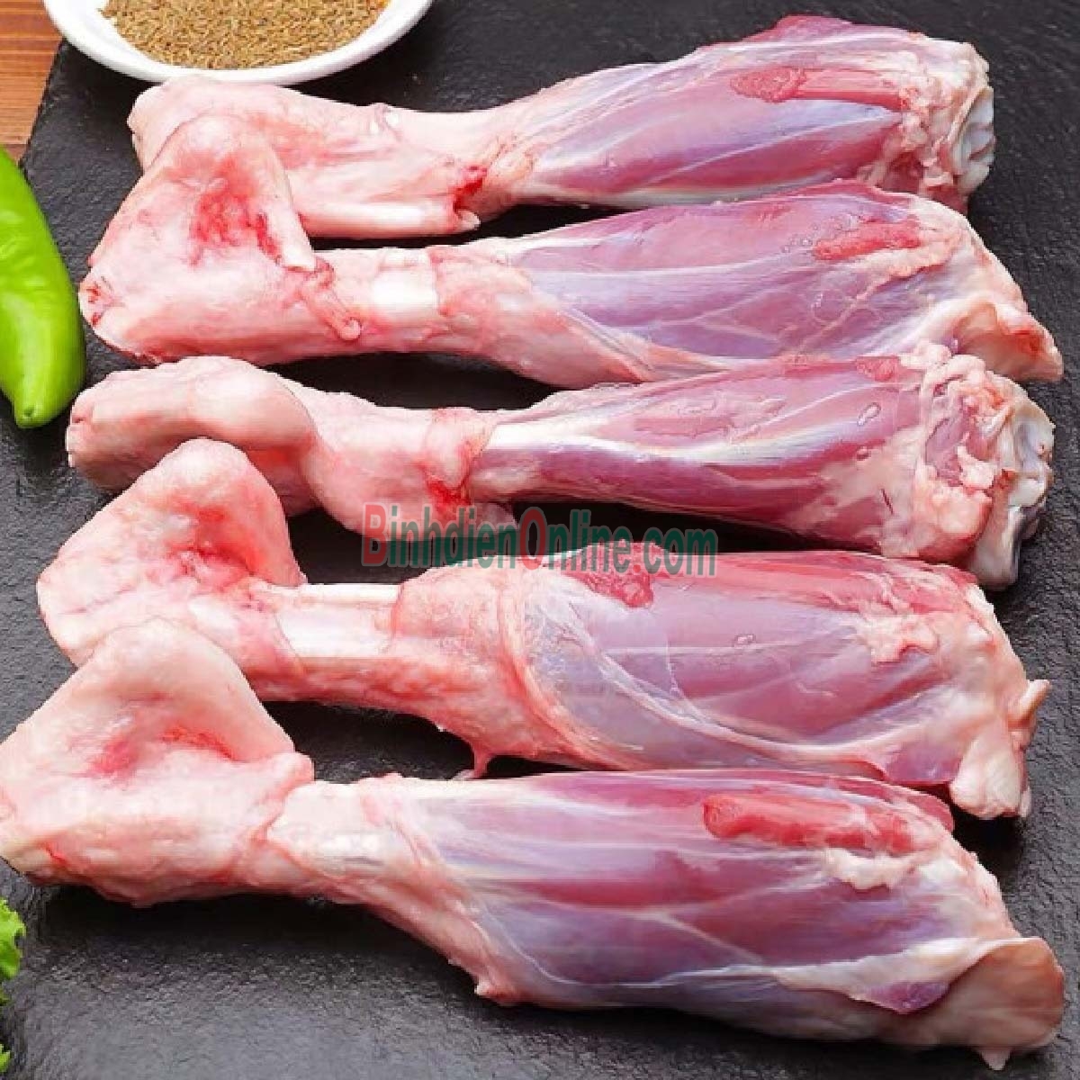 Bắp cừu đông lạnh nuôi thiên nhiên đồng cỏ an toàn 400-600 gr/cái Xuất xứ Ninh Thuận