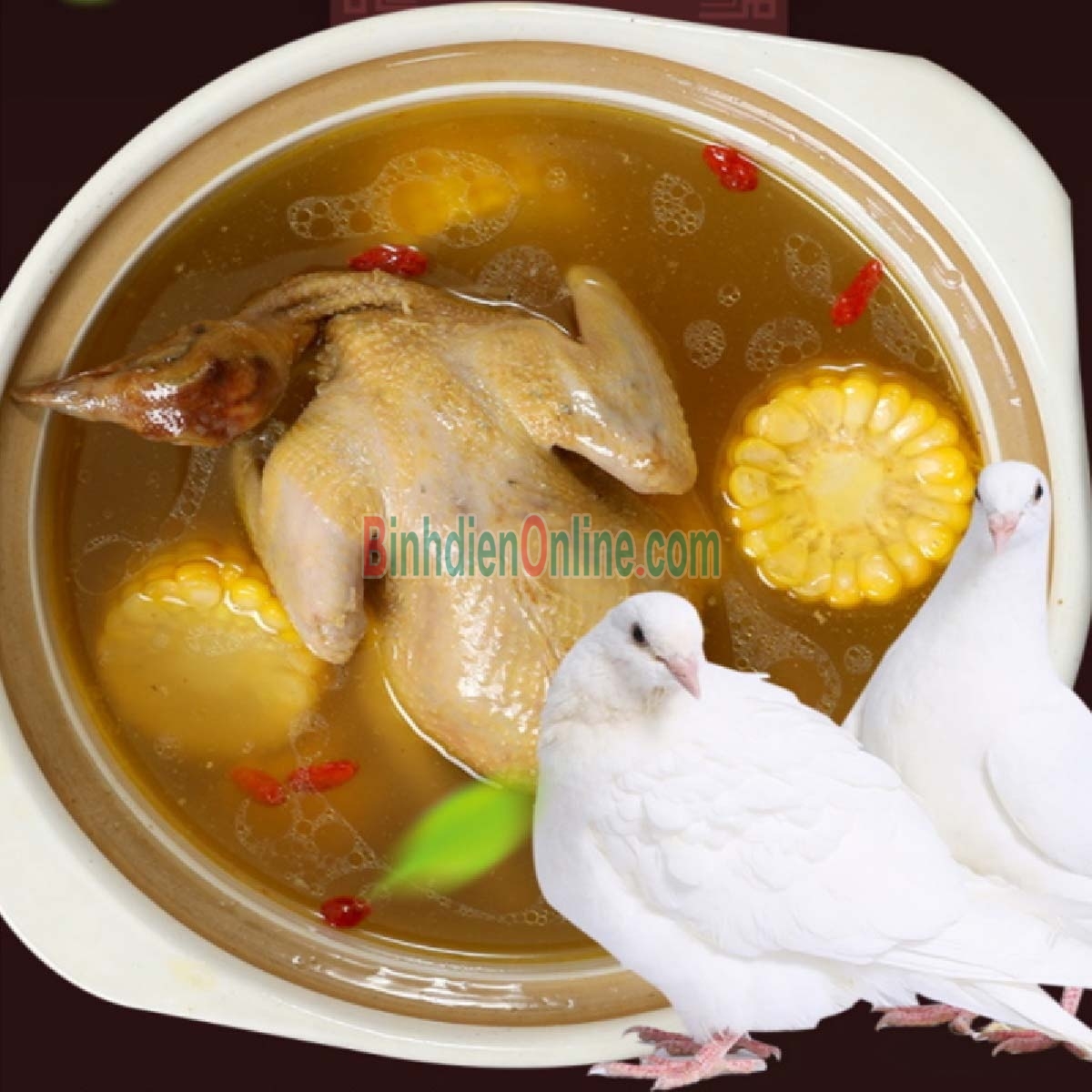 Chim bồ câu ta làm sạch, an toàn thơm ngon 300-400 gr/con Xuất xứ Bình Dương