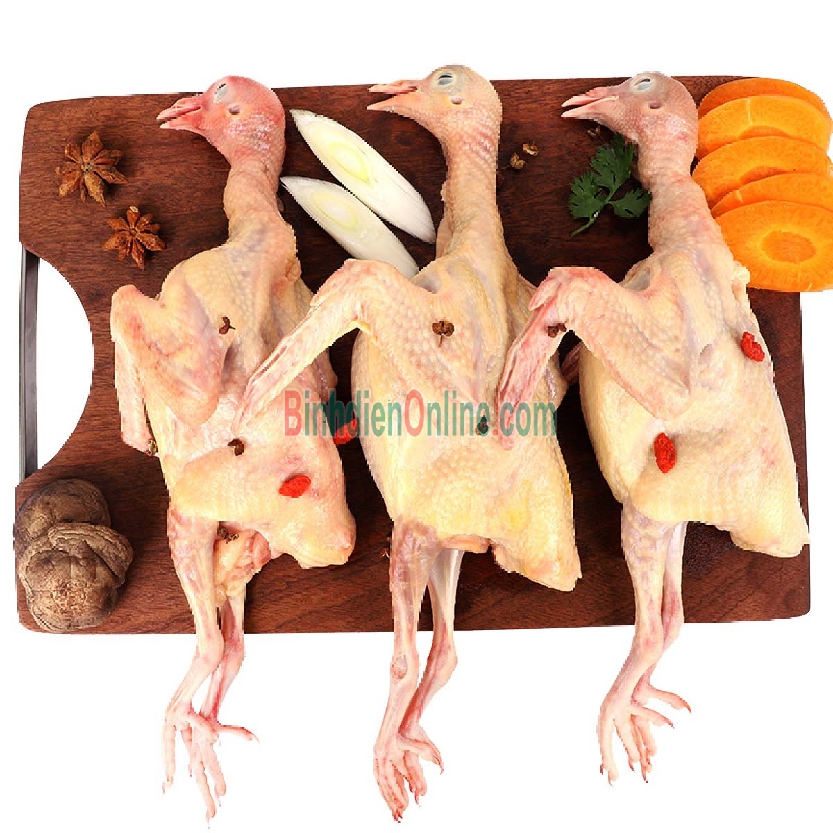 Chim bồ câu ta ra ràng làm sạch bổ dưỡng và an toàn 200-300 gr/con Xuất xứ Tây Ninh