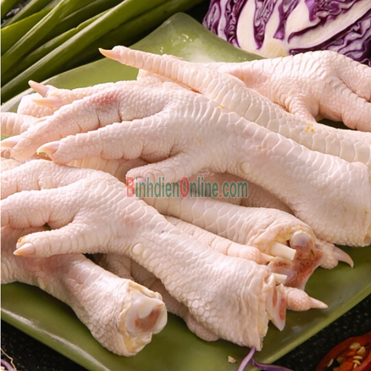 Chân gà tươi loại 1 an toàn và thơm ngon Bán theo kg Xuất xứ Long An