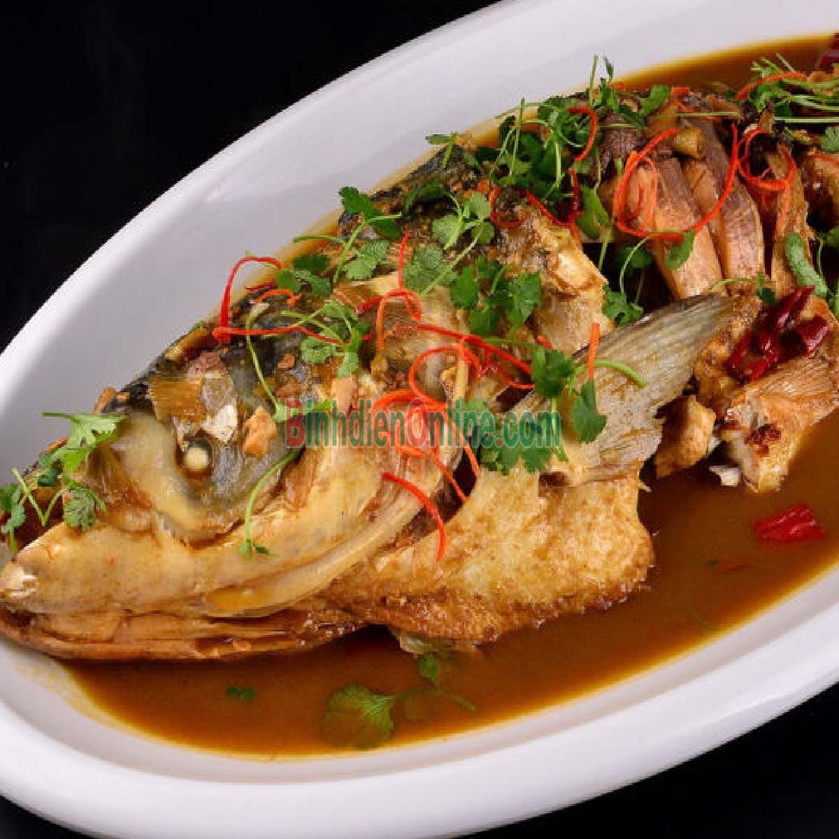 Cá mè sống nuôi an toàn VietGAP, vừa đánh bắt 2-2,5 kg/con Xuất xứ An Giang