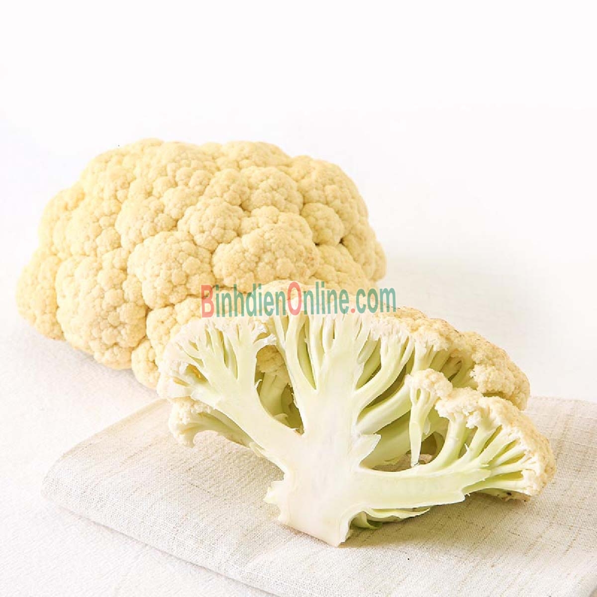 Bông cải trắng  tươi, an toàn 2-3 bông/kg Xuất xứ Lâm Đồng
