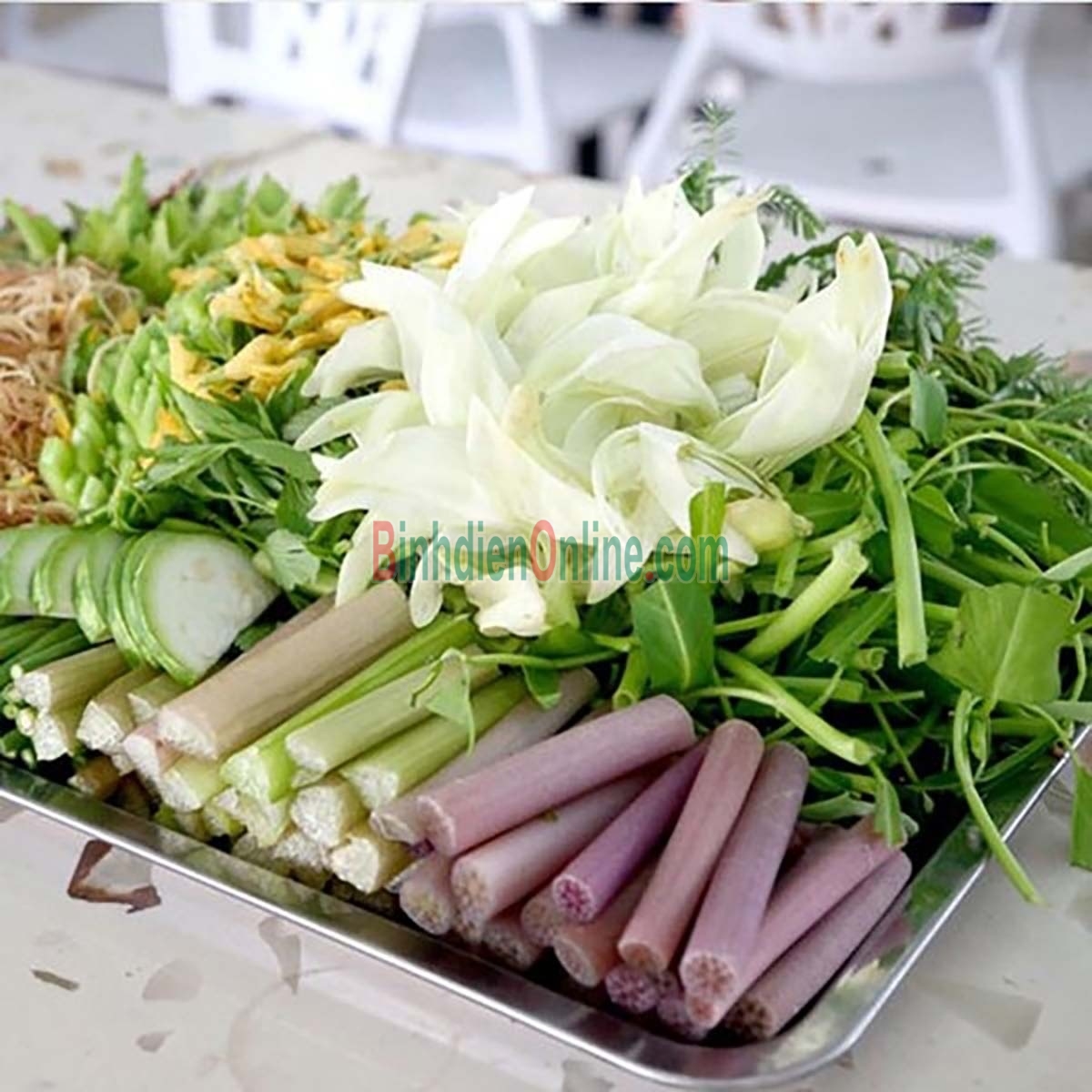 Bông súng miền Tây tươi ngon Bán theo kg Xuất xứ Tiền Giang