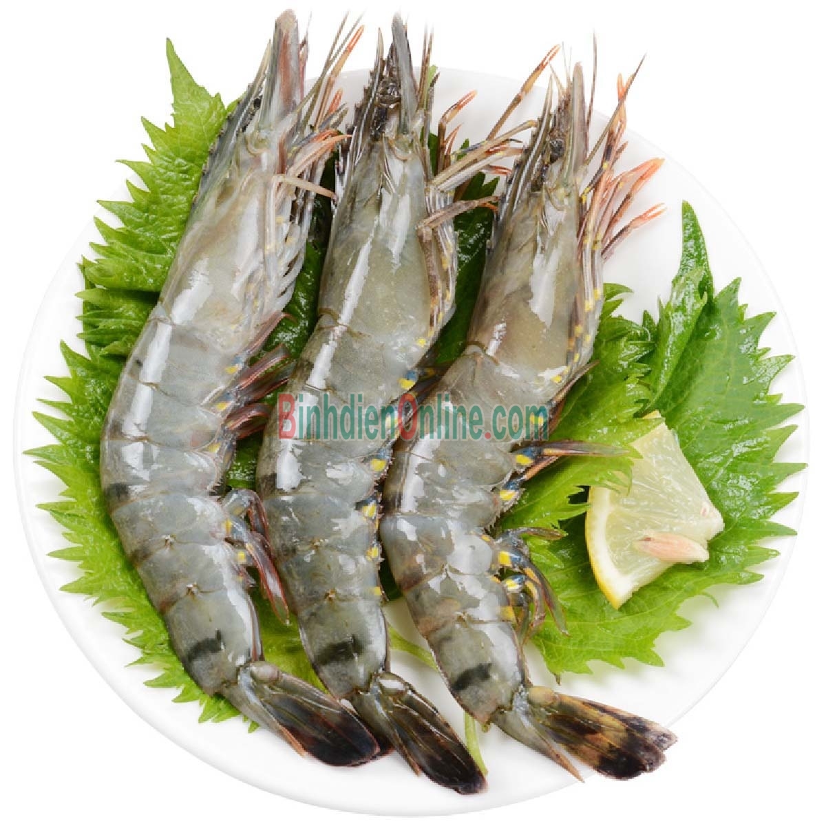 Tôm sú đông lạnh nguyên con loại 1 40-50 con/kg Xuất xứ Long An