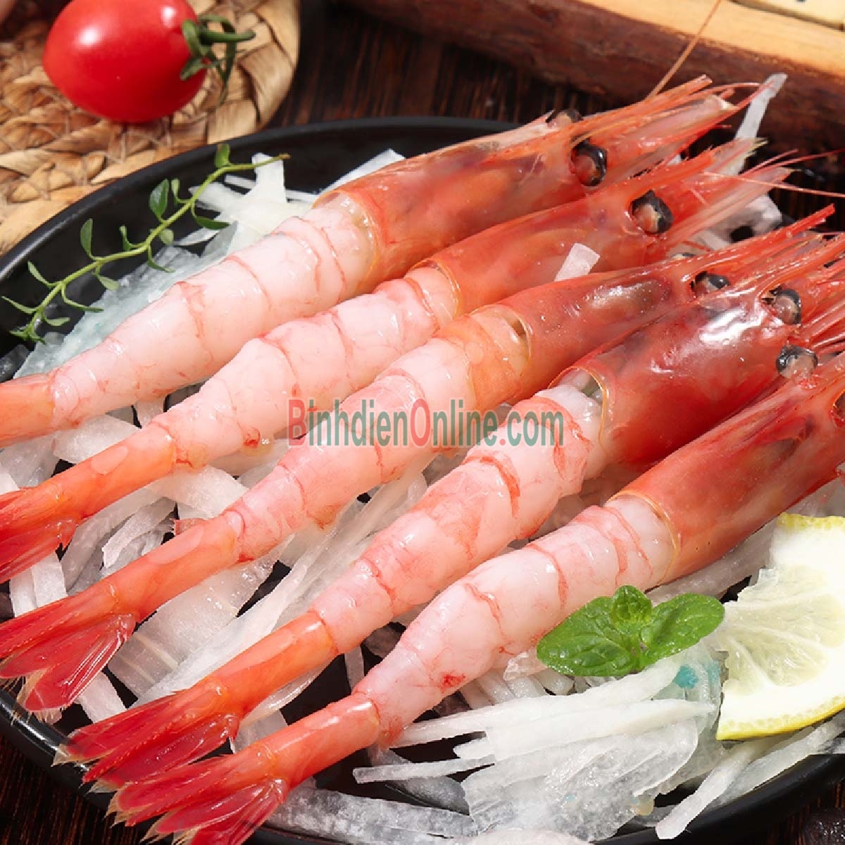 Tôm thẻ đông lạnh nguyên con 25-30 con/kg Xuất xứ Sóc Trăng