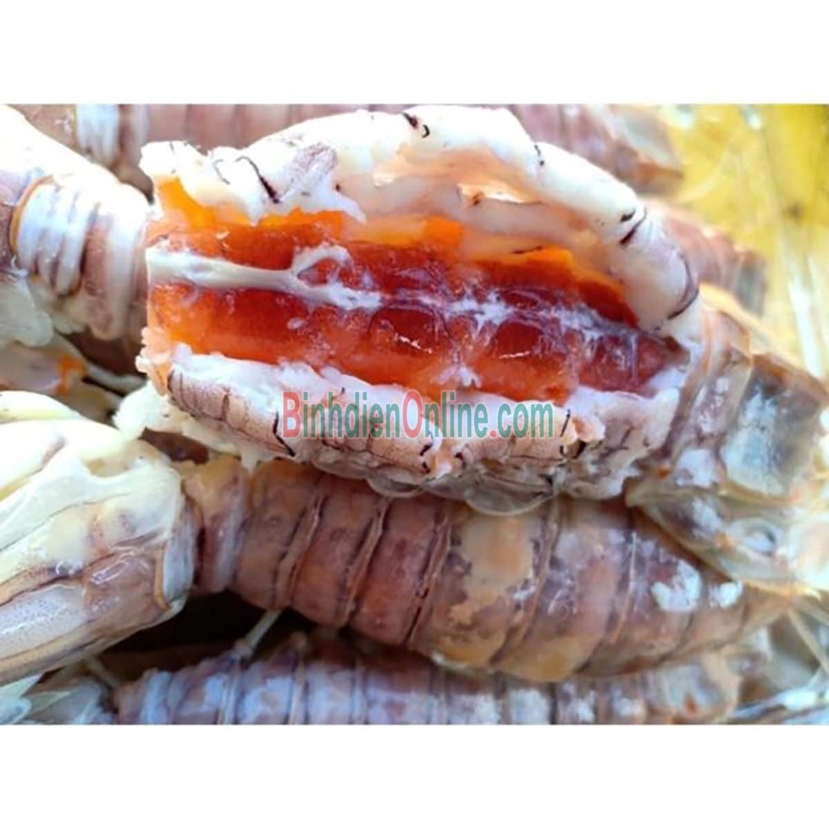 Tôm tít gạch  tách vỏ đông lạnh 30-40 con/kg Xuất xứ Sóc Trăng