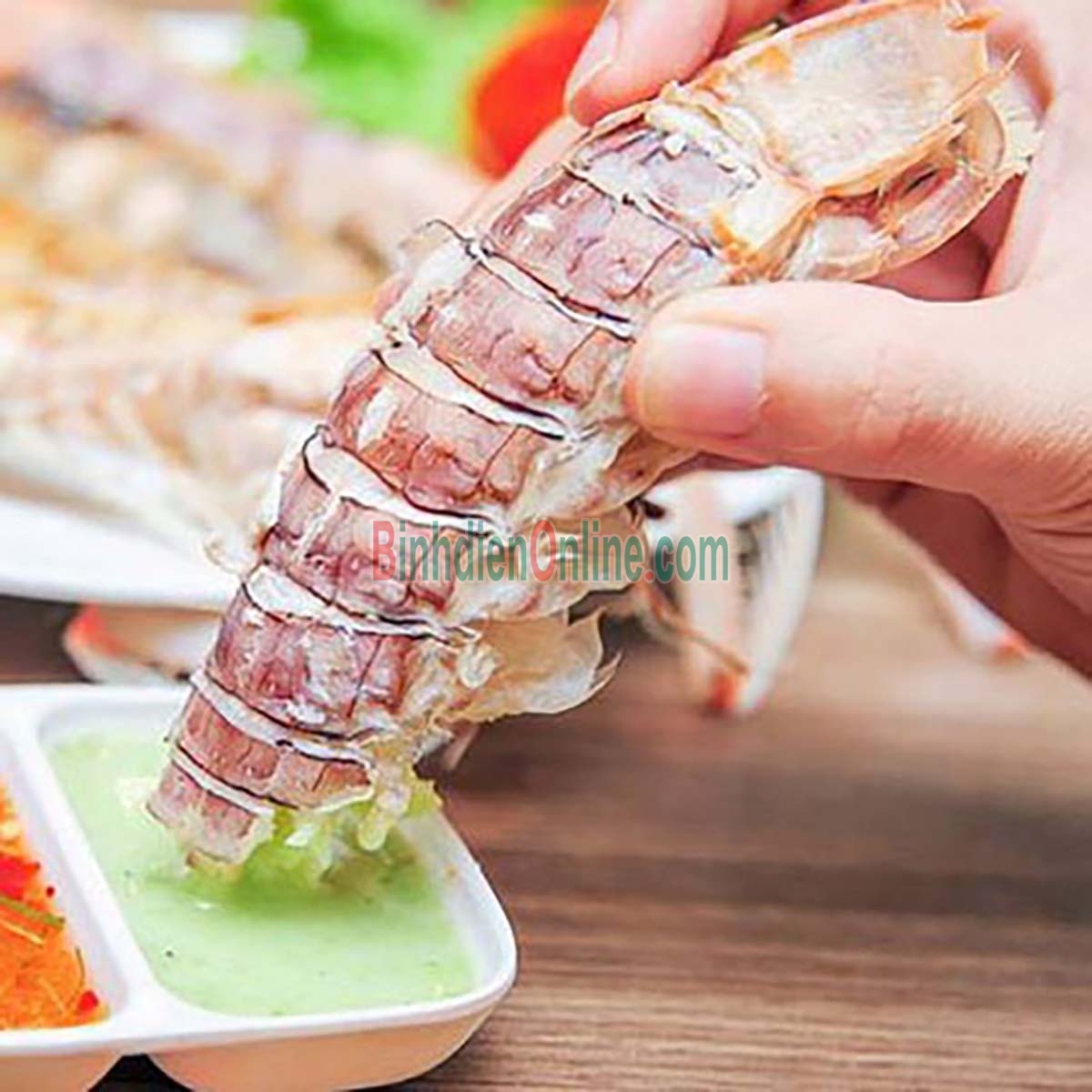 Tôm tít  tách vỏ đông lạnh, sản phẩm an toàn 40-50 con/kg Xuất xứ Bình Thuận