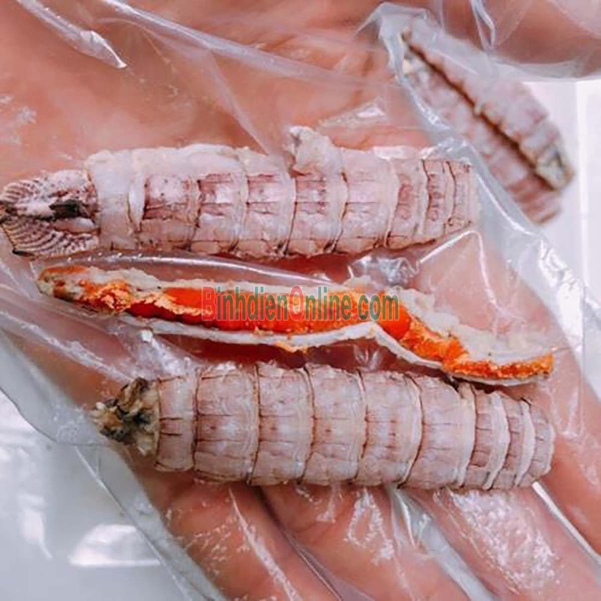 Tôm tít gạch  tách vỏ đông lạnh 30-40 con/kg Xuất xứ Kiên Giang