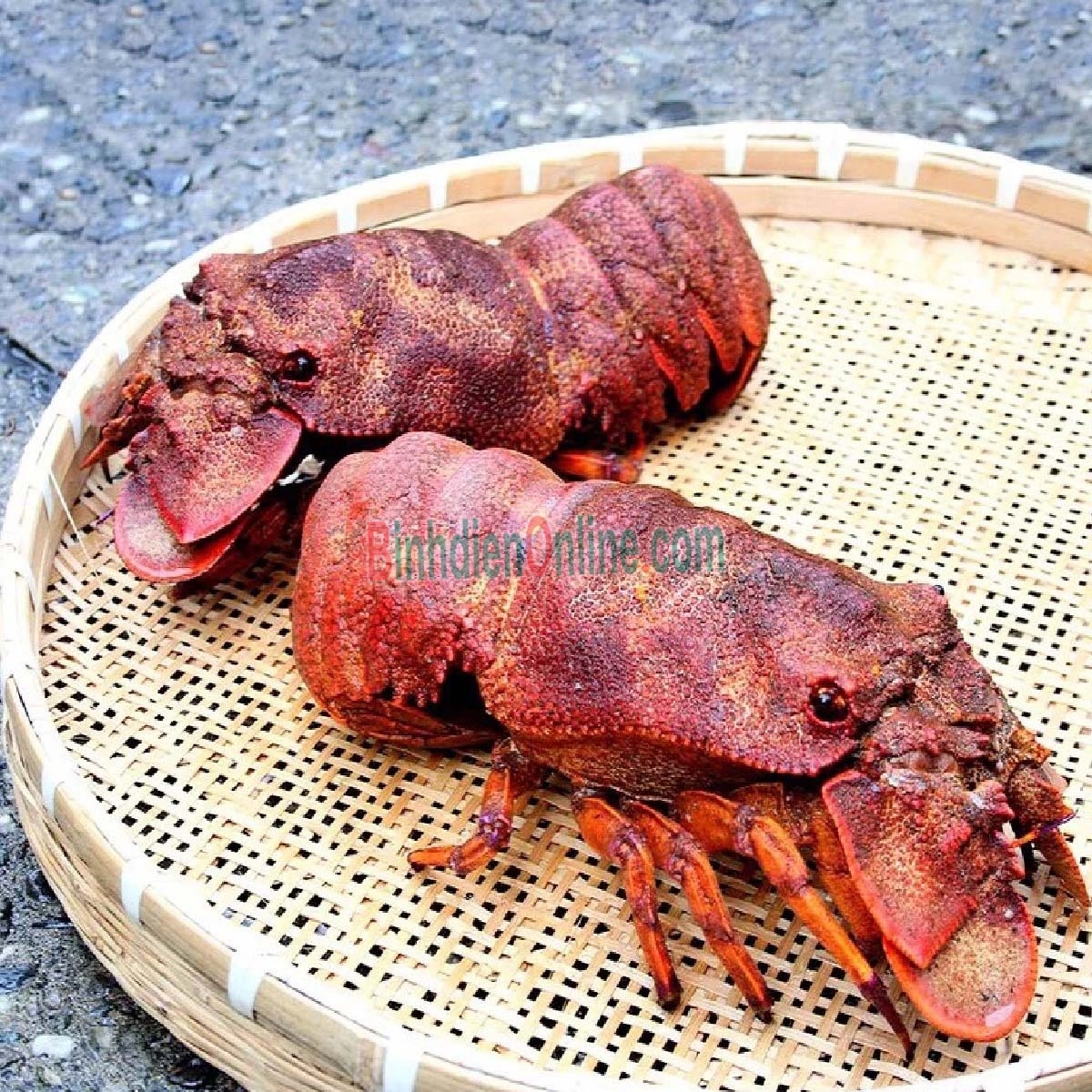 Tôm mũ ni đỏ  đông lạnh 4-6 con/kg Xuất xứ Bình Thuận