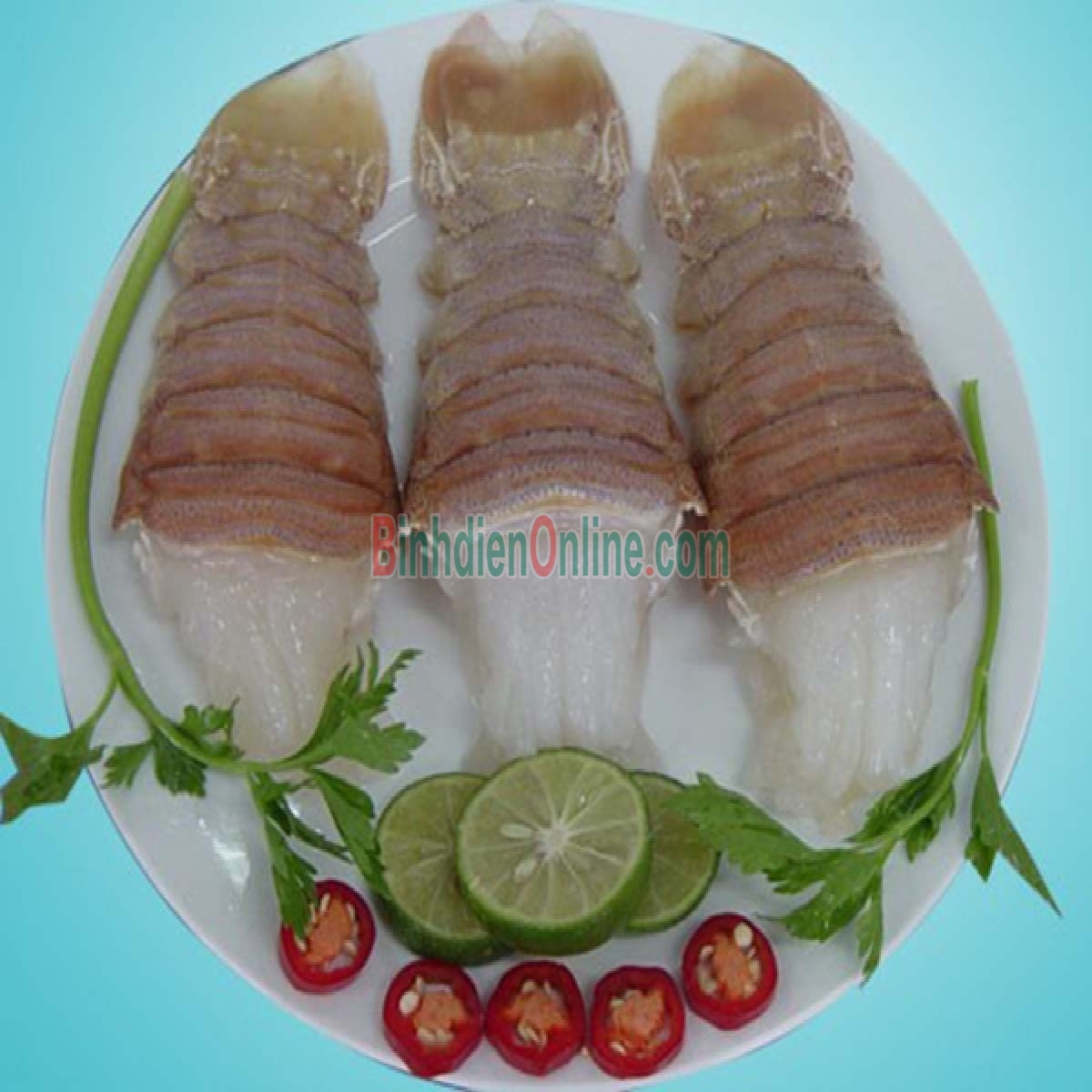 Tôm mũ ni trắng  đông lạnh siêu to 2-3 con/kg Xuất xứ Kiên Giang