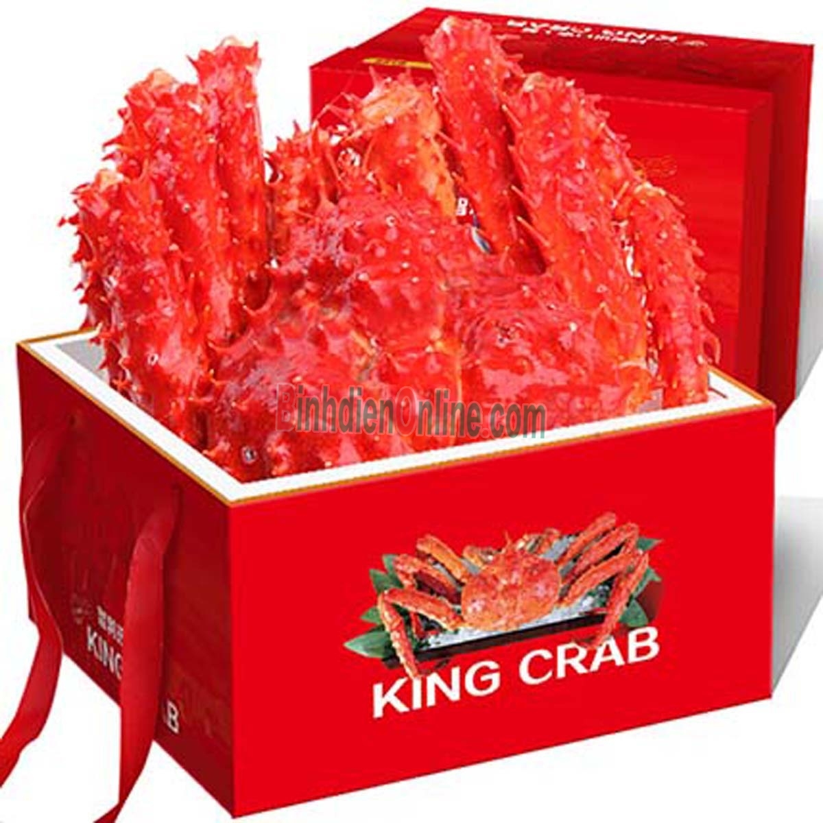 Cua hoàng đế tươi sống  loại 1 4,5-5 kg/con Xuất xứ Ireland