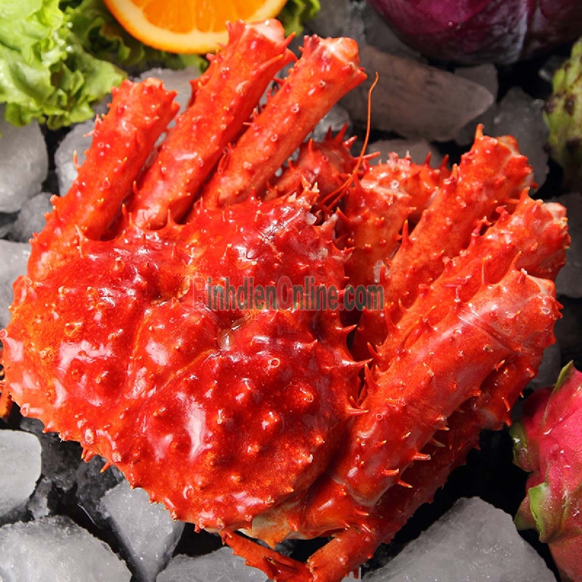Cua hoàng đế  nguyên con đông lạnh 3-3,5 kg/con Xuất xứ Canada