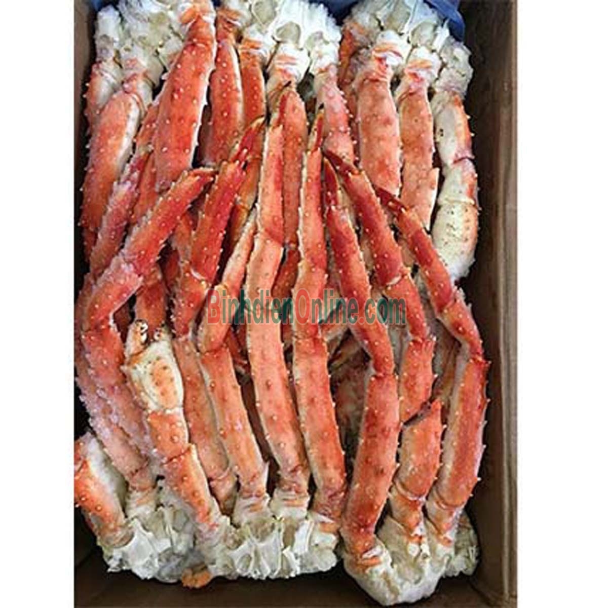 Chân cua hoàng đế đông lạnh 800gr-1 kg/cụm Xuất xứ Alaska