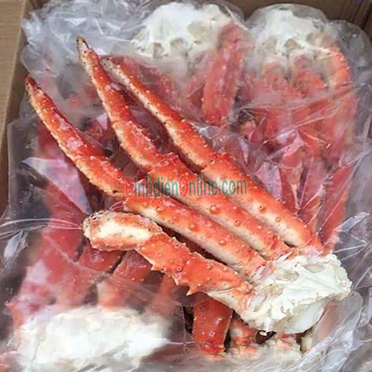Chân cua King đông lạnh giá tốt 800gr-1 kg/cụm Xuất xứ Ireland