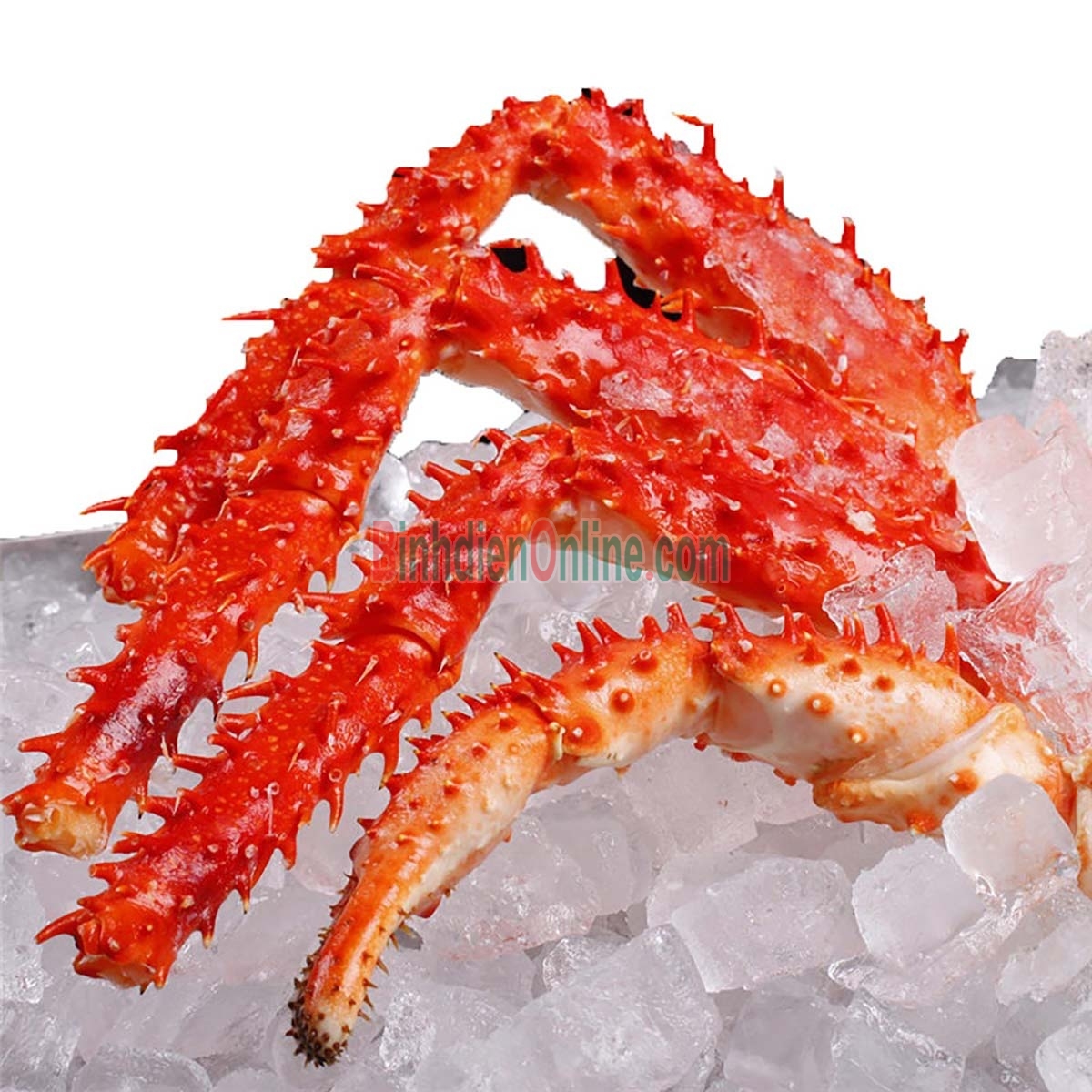 Chân cua hoàng đế đông lạnh loại 1 800gr-1 kg/cụm Xuất xứ Alaska