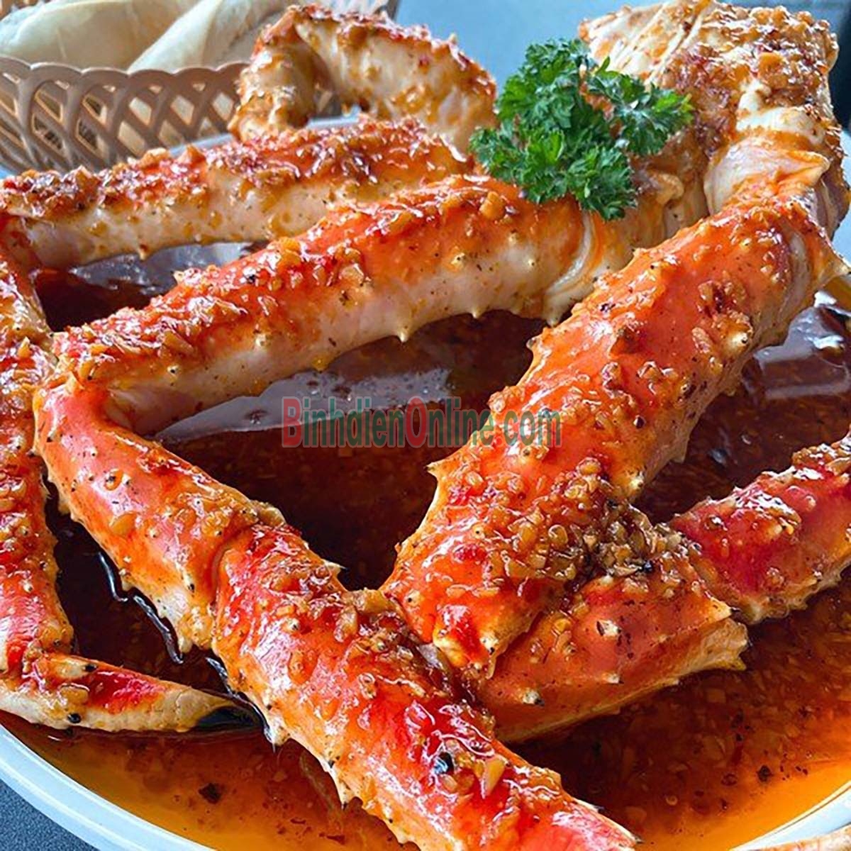 Chân cua King đông lạnh giá tốt 2-2,5 kg/bộ Xuất xứ Ireland