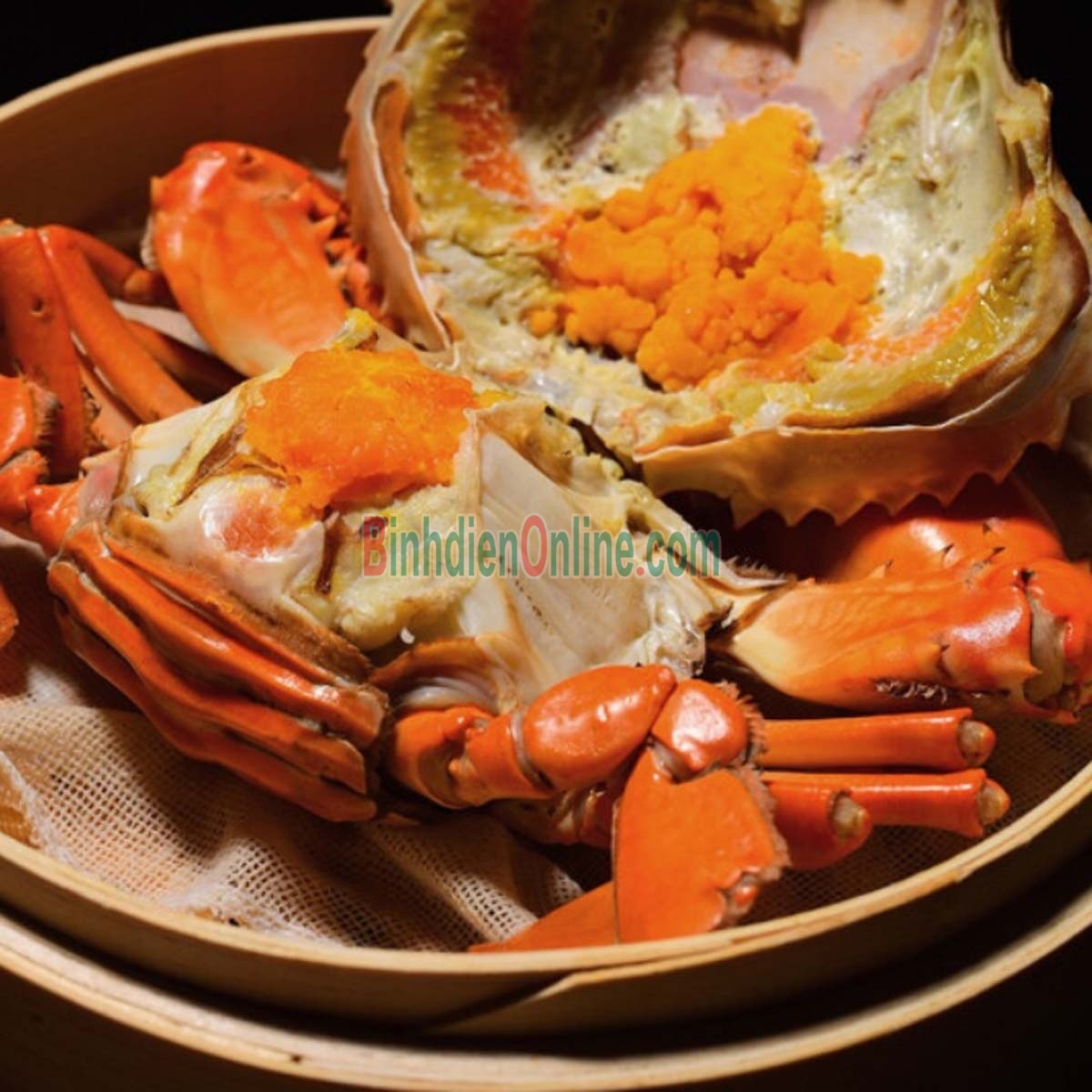 Cua gạch sống loại 1 siêu to 460-550 gr/con Xuất xứ Kiên Giang