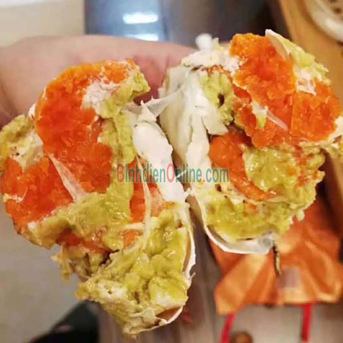 Cua gạch sống thiên nhiên loại VIP siêu to 300-450 gr/con Xuất xứ Kiên Giang