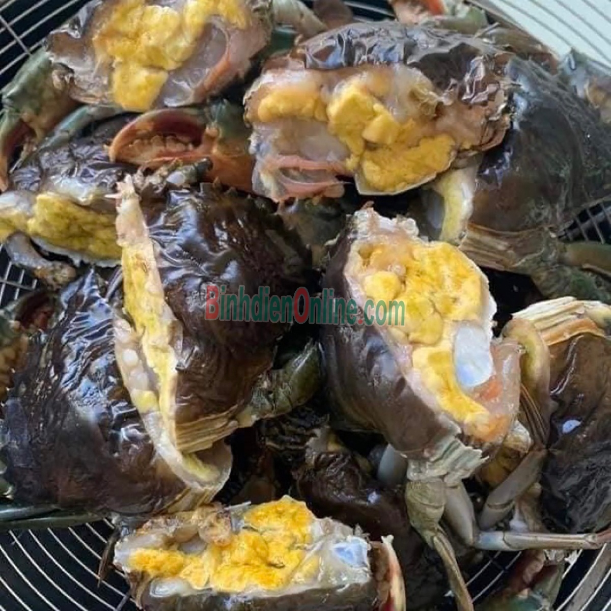 Cua lột tươi sống giá tốt 12-15 con/kg Xuất xứ Kiên Giang