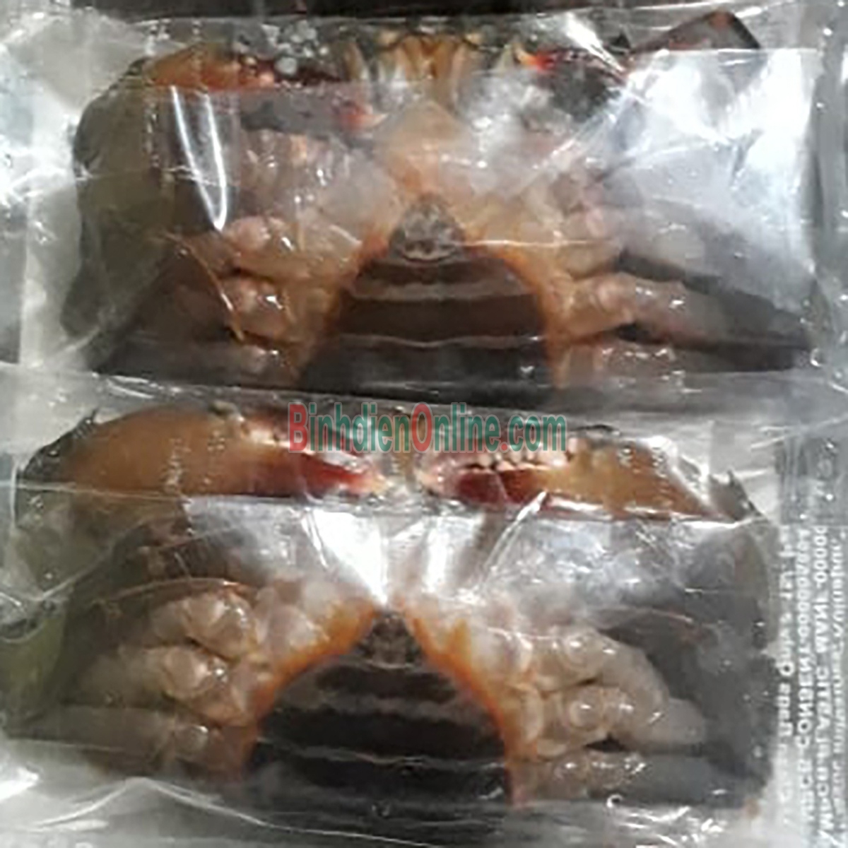 Cua lột đông lạnh giá tốt 7-8 con/kg Xuất xứ Cà Mau