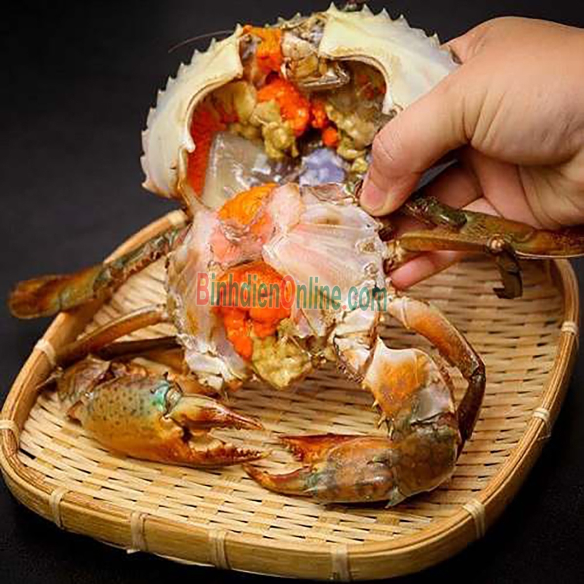 Cua đồng xay chất lượng Gói 250gr Xuất xứ Tiền Giang