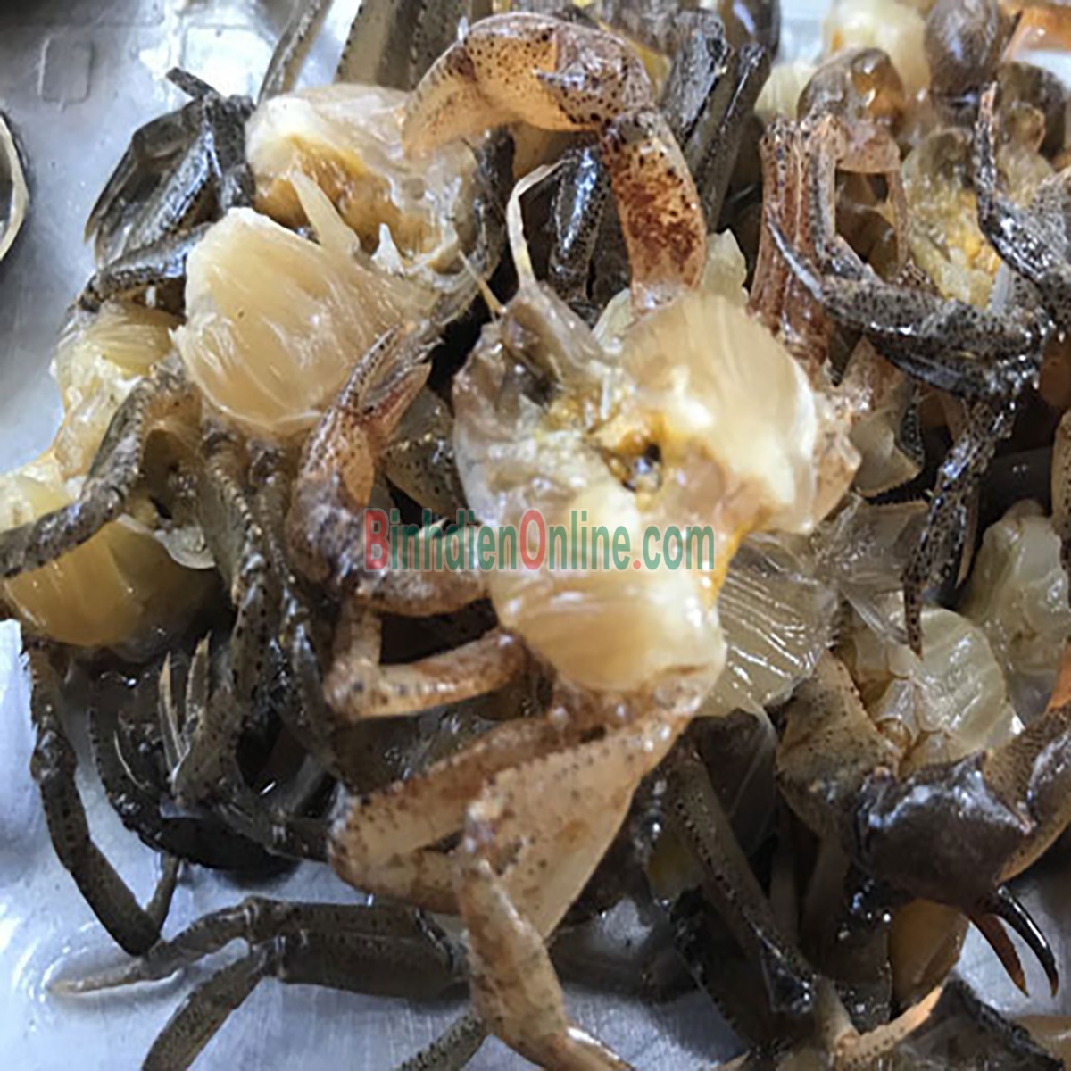 Thịt cua đồng làm sạch xay sẵn an toàn Gói 500gr Xuất xứ An Giang