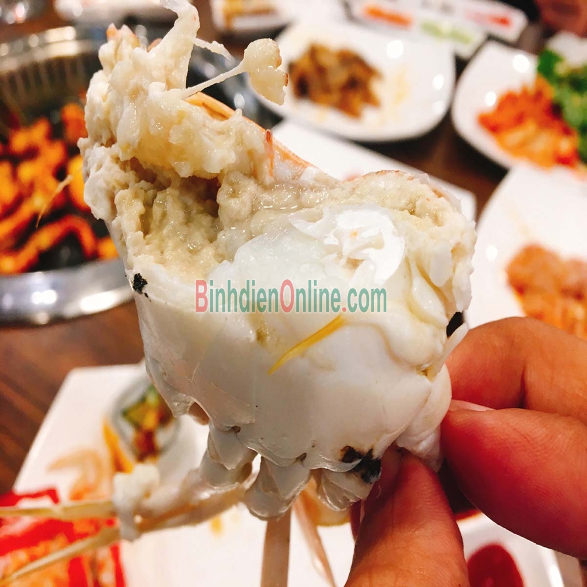 Ghẹ đỏ sống ngon chắc thịt 4-5 con/kg Xuất xứ Khánh Hòa