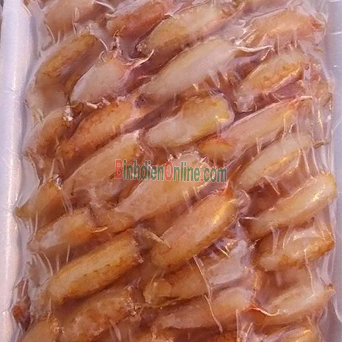 Thịt càng ghẹ đông lạnh an toàn Khay 250gr Xuất xứ Bình Thuận
