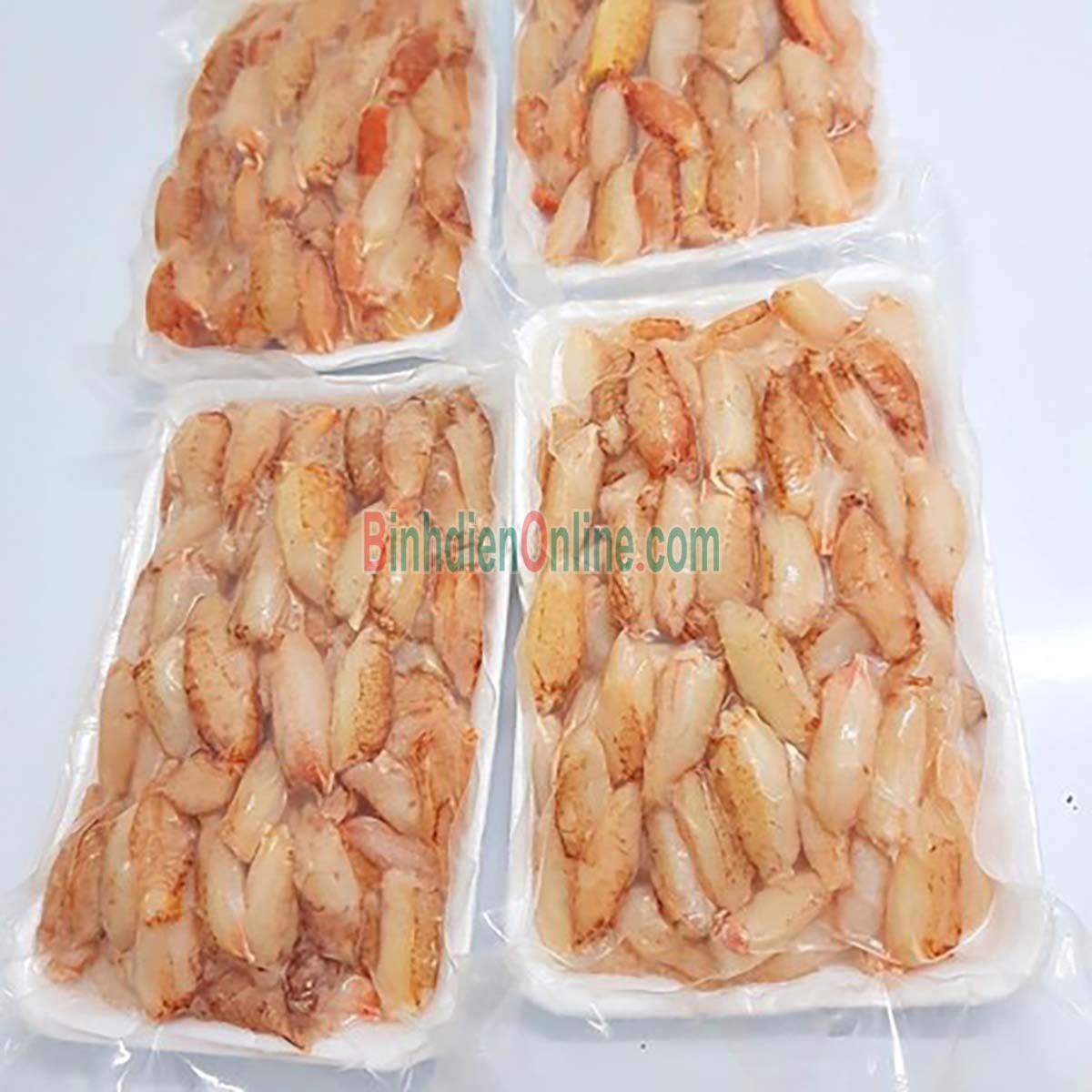 Thịt càng ghẹ đông lạnh giá tốt Khay 500gr Xuất xứ Vũng Tàu