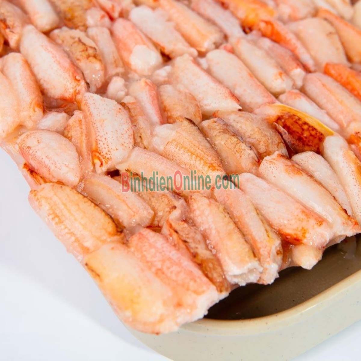 Thịt càng ghẹ đông lạnh giá tốt Khay 250gr Xuất xứ Vũng Tàu