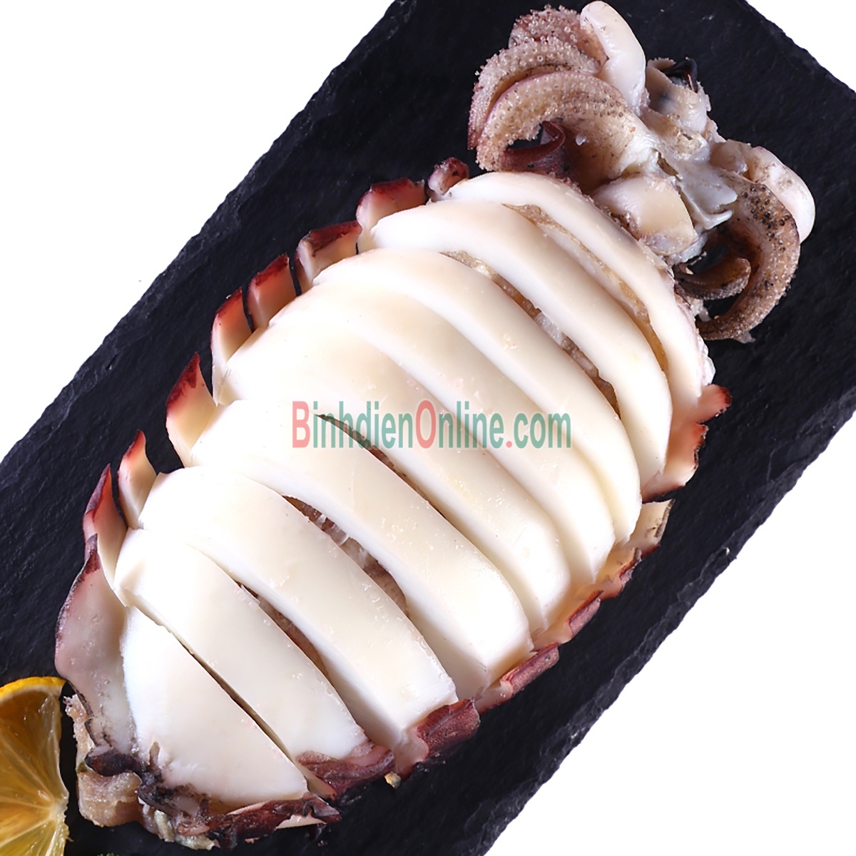 Mực nang đông lạnh còn da đặc biệt 1,5-2 kg/con Xuất xứ Bình Thuận