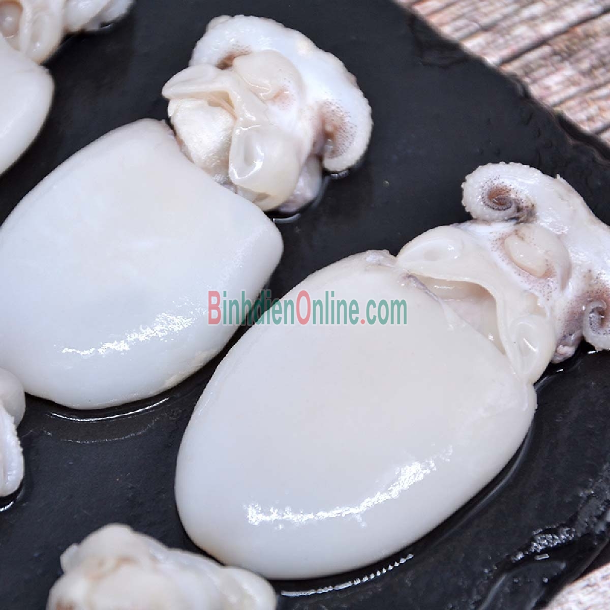Mực nang tươi rói, giá tốt hôm nay 6-7 con/kg Xuất xứ Vũng Tàu