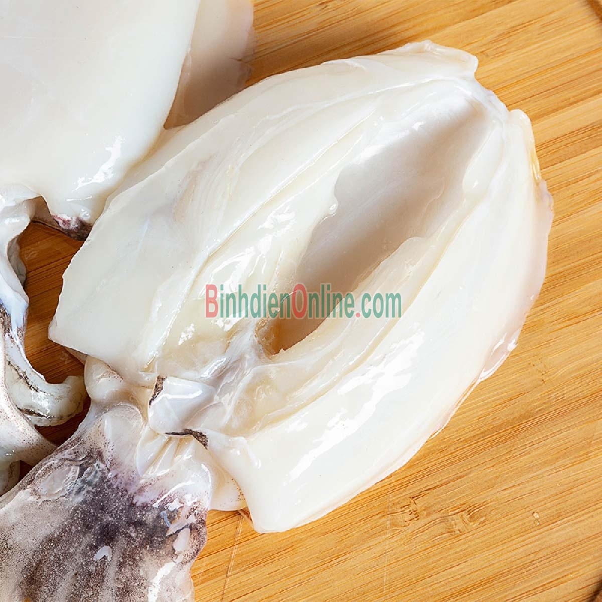 Mực nang tươi rói, giá tốt hôm nay 1-1,5 kg/con Xuất xứ Bình Thuận