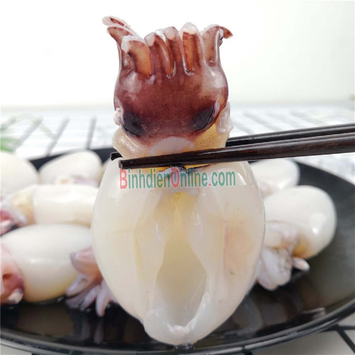 Mực nang tươi rói, giá tốt hôm nay 8-10 con/kg Xuất xứ Vũng Tàu