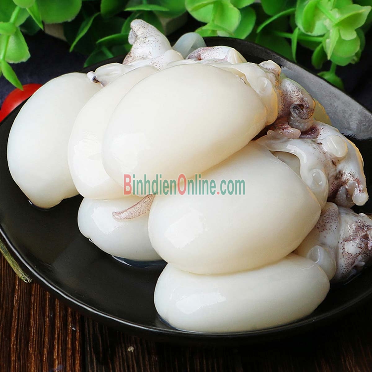 Mực nang tươi rói, giá tốt hôm nay 4-5 con/kg Xuất xứ Cà Mau