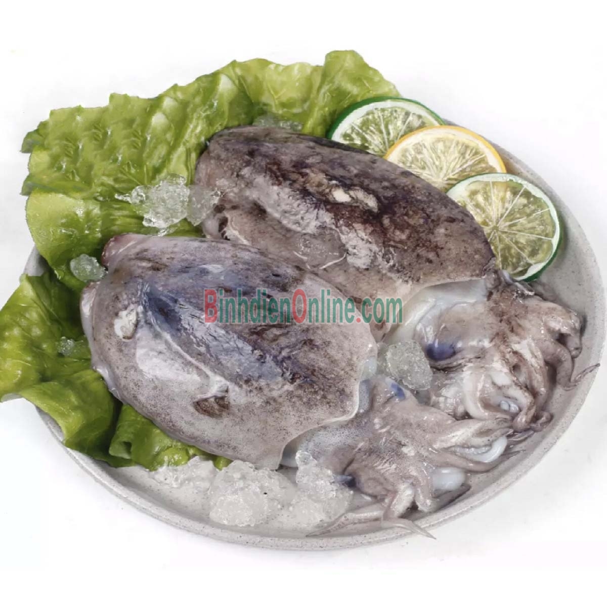 Mực nang đông lạnh chưa lột da loại 1 4-5 con/kg Xuất xứ Vũng Tàu