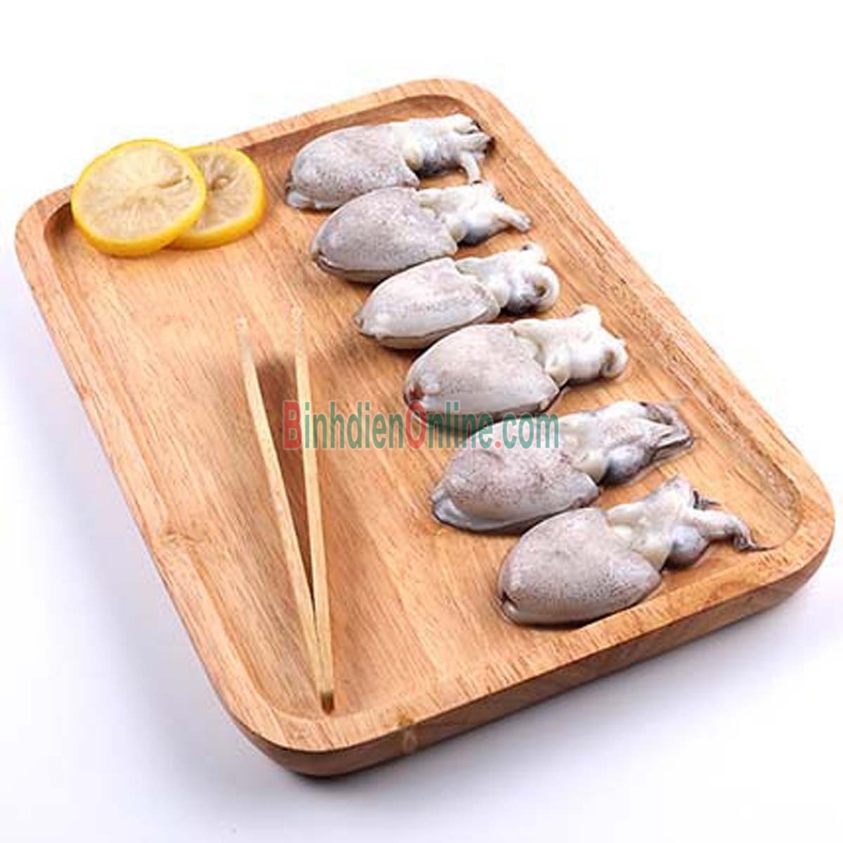 Mực nang đông lạnh còn da đặc biệt 10-15 con/kg Xuất xứ Bình Thuận