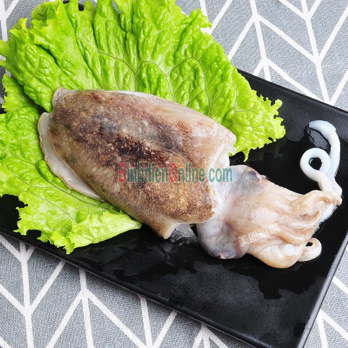 Mực nang đông lạnh còn da giá tốt 8-10 con/kg Xuất xứ Kiên Giang