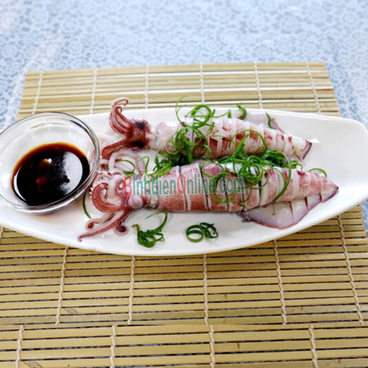 Mực ống câu đông lạnh loại 1 6-8 con/kg Xuất xứ Bình Thuận