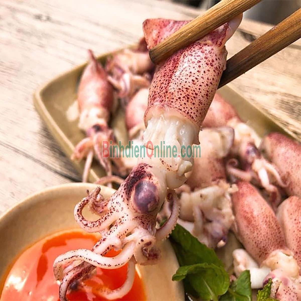 Mực sim tươi sống ngon đặc biệt Loại nhỏ Xuất xứ Kiên Giang