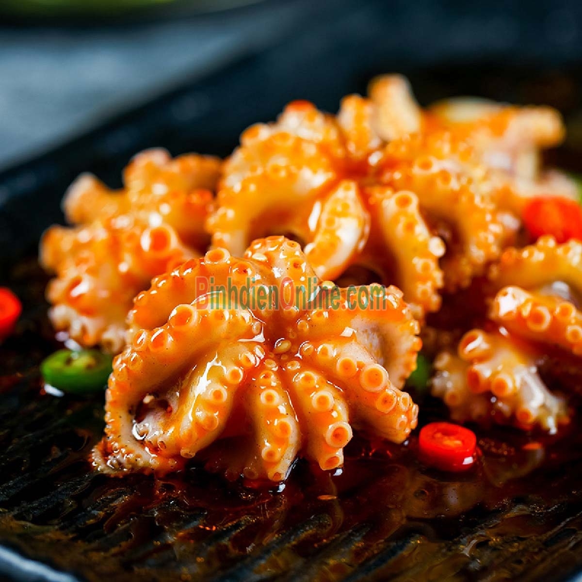 Bạch tuộc tươi sống vừa đánh bắt 3-4 con/kg Xuất xứ Bình Thuận