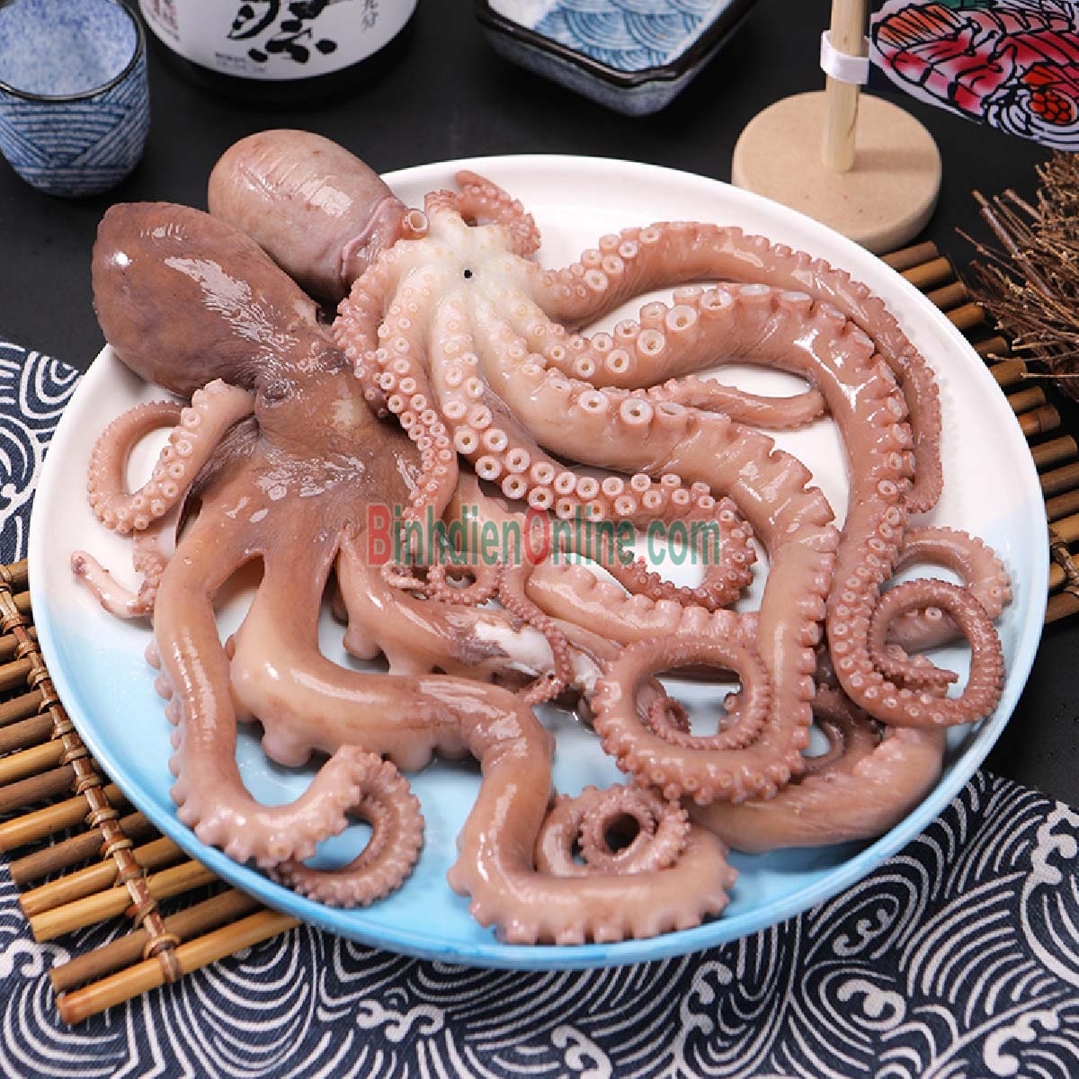 Bạch tuộc tươi sống vừa đánh bắt 4-6 con/kg Xuất xứ Kiên Giang
