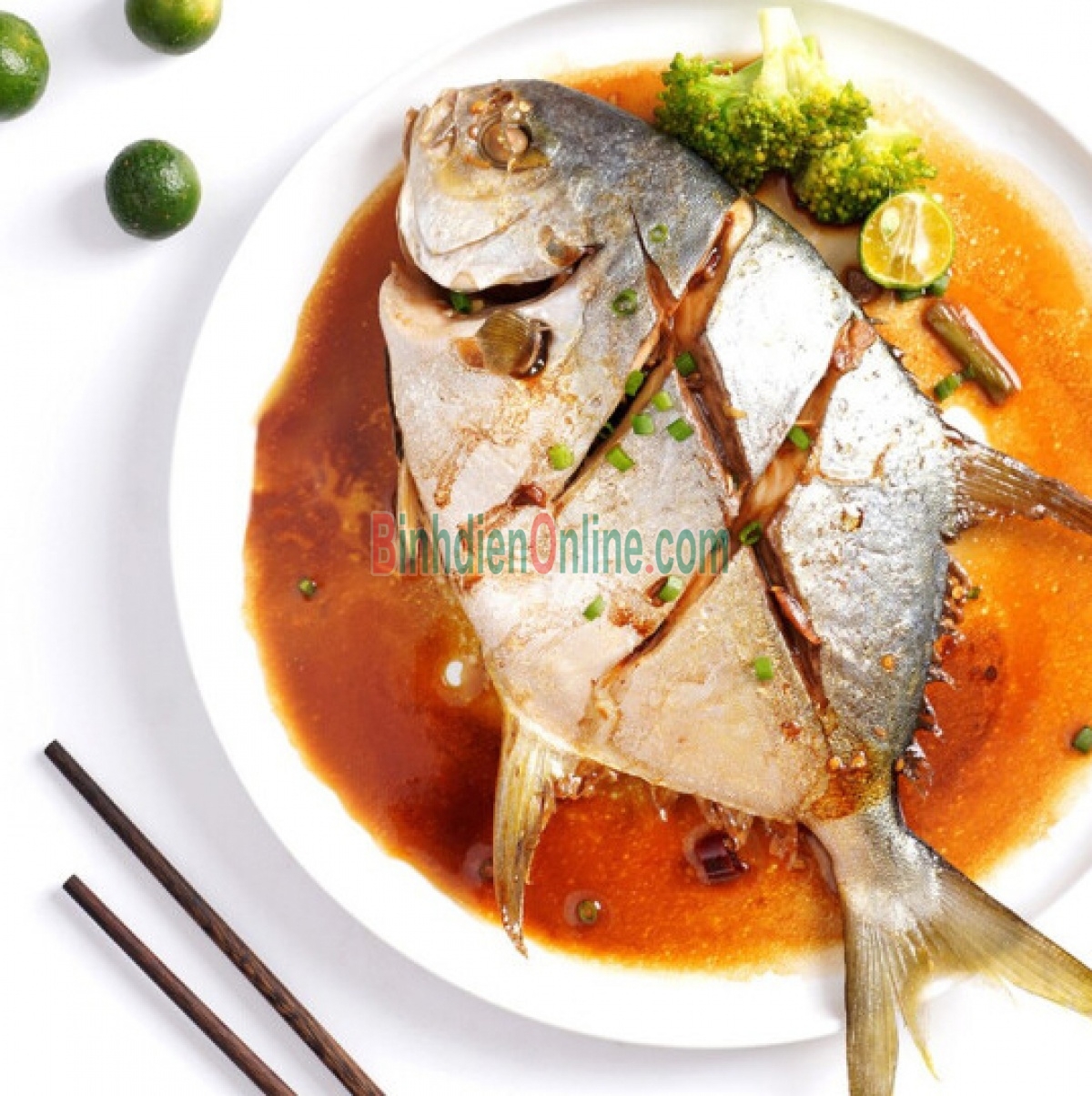 Cá chim trắng tươi, mới đánh bắt 1,5-2 kg/con Xuất xứ Vũng Tàu