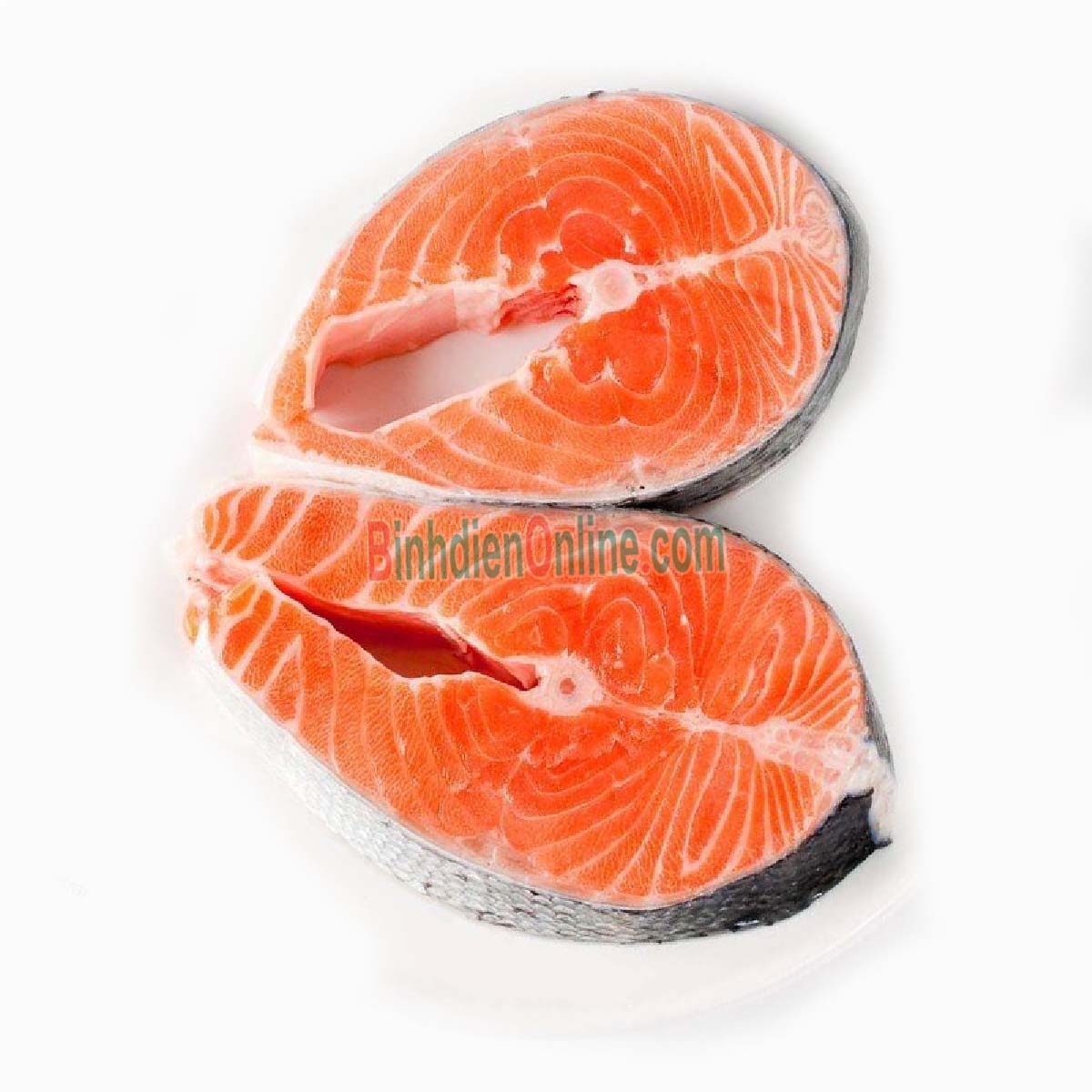 Cá hồi tươi cắt khoanh thơm ngon và an toàn Bán theo kg Xuất xứ Nga