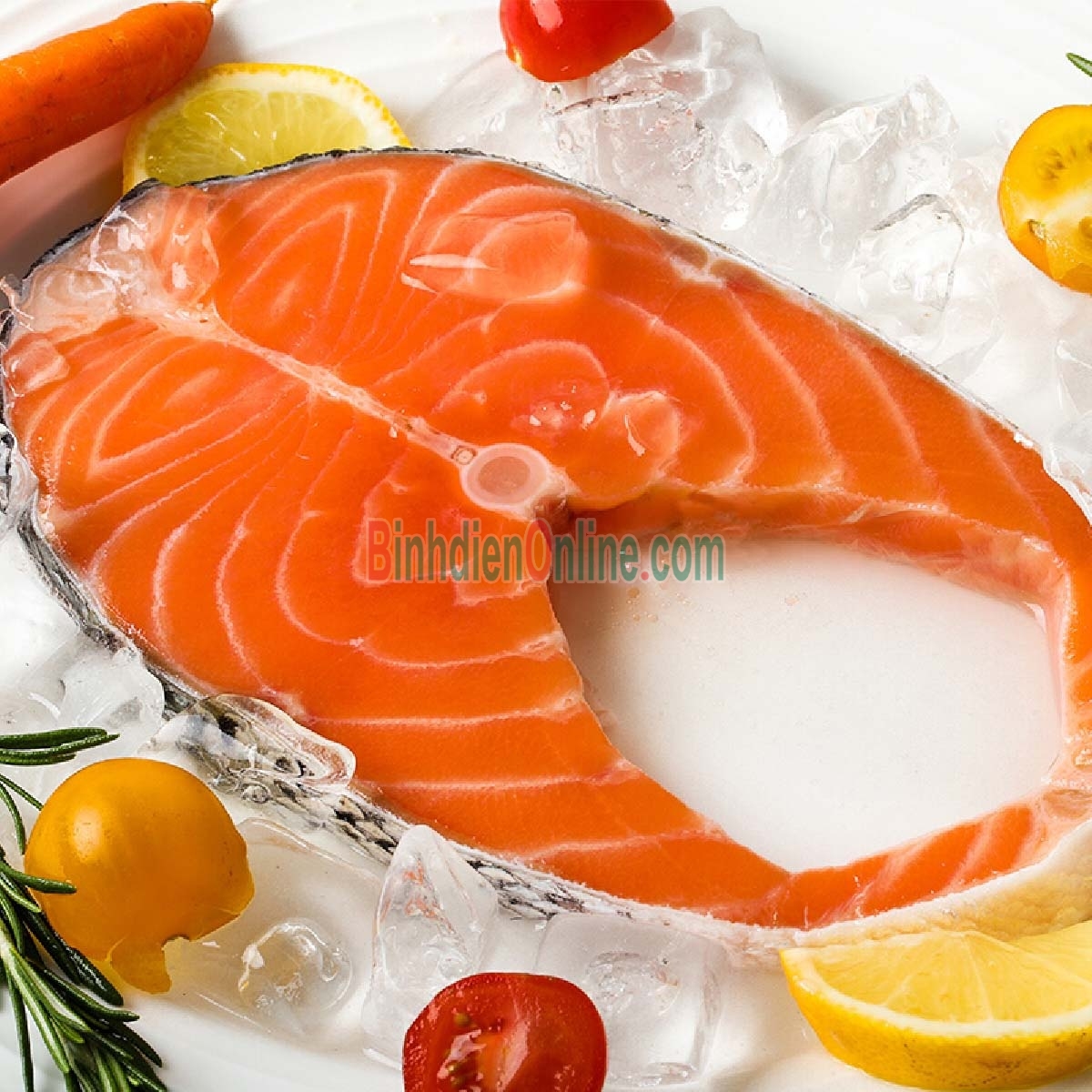 Cá hồi đông lạnh cắt khoanh giá tốt và ngon Bán theo kg Xuất xứ NaUy
