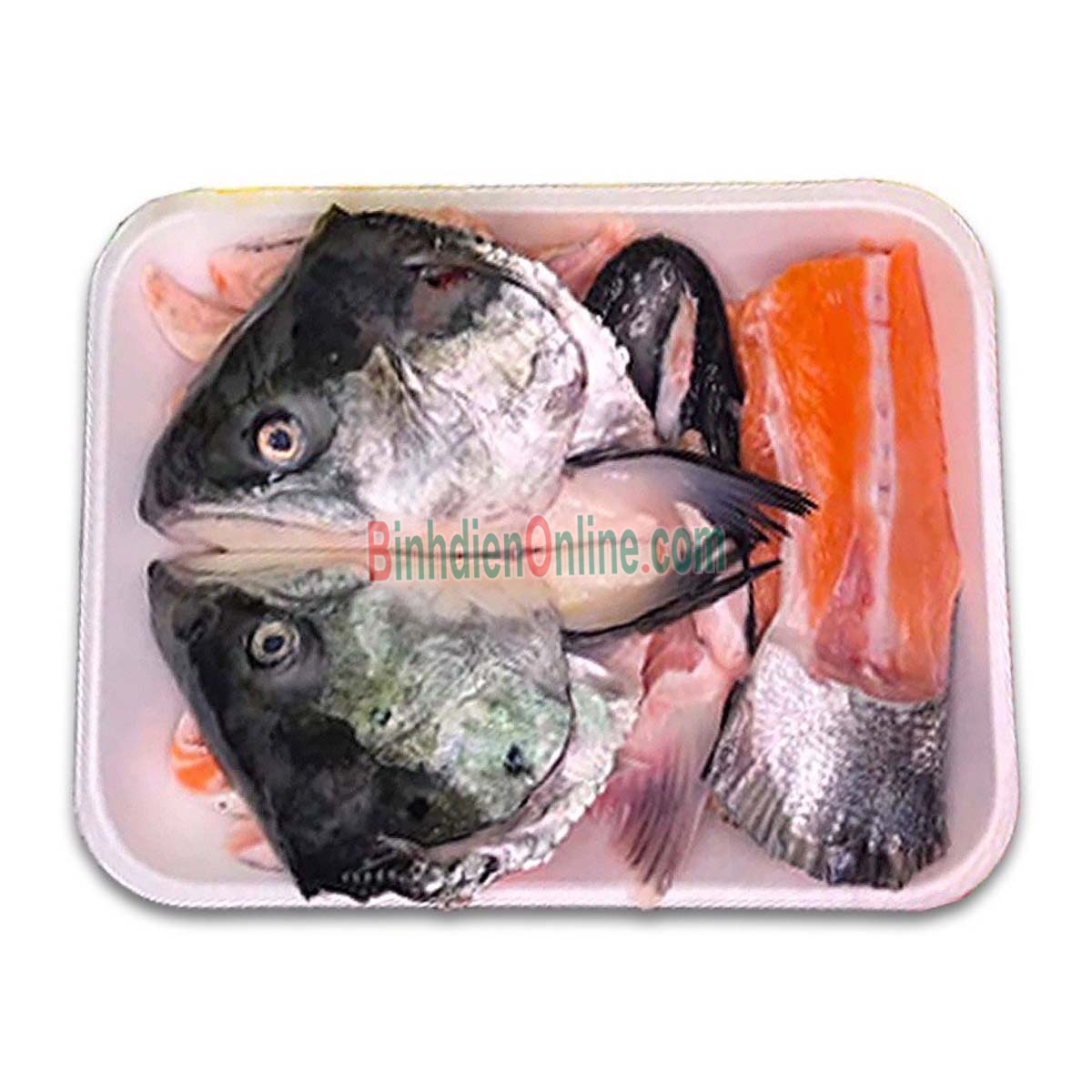 Đầu cá hồi tươi sống nhập khẩu ngon và bổ dưỡng 700-900 gr/đầu Xuất xứ Chile