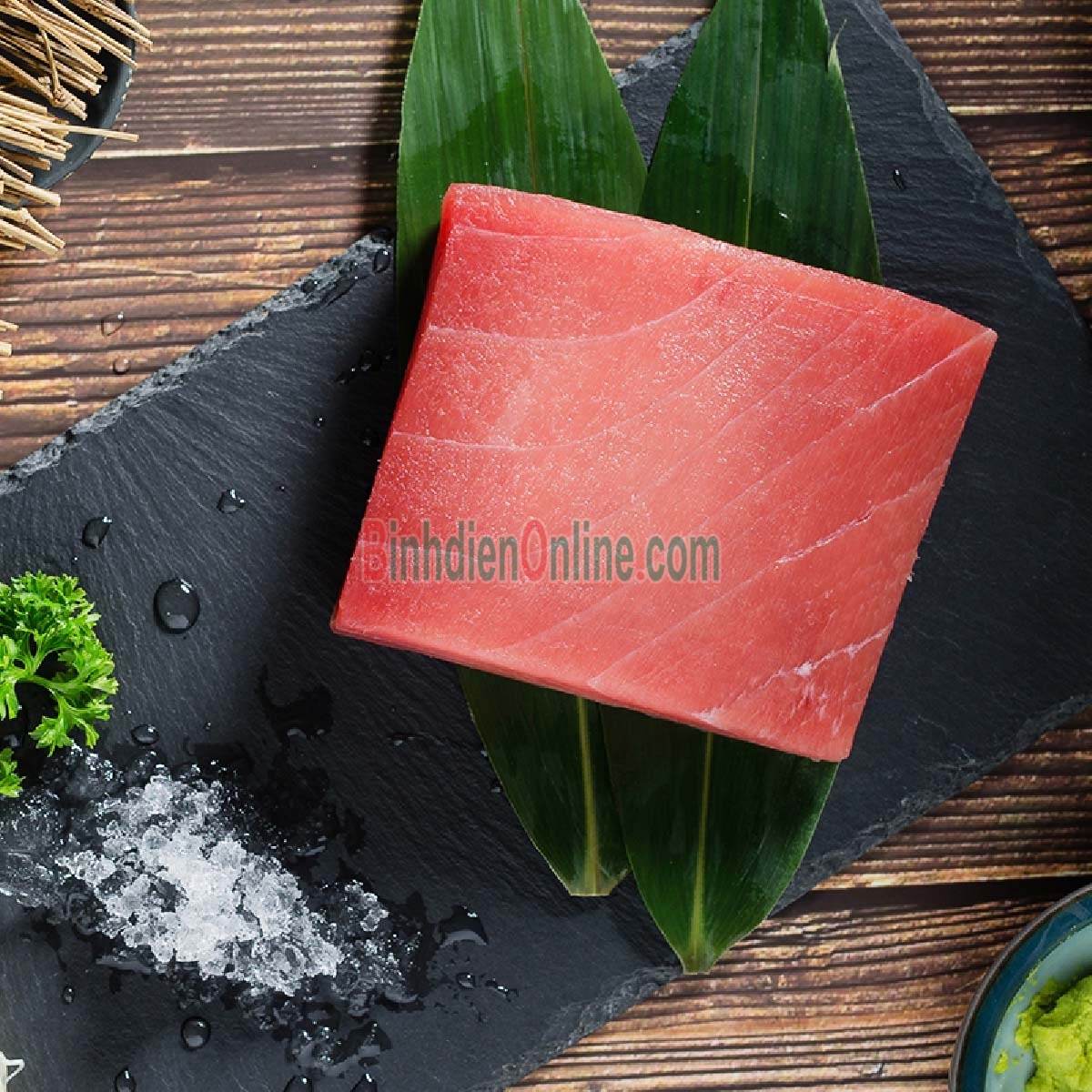 Cá ngừ cắt saku đông lạnh đặc biệt 700-800 gr/miếng Xuất xứ Phú Yên