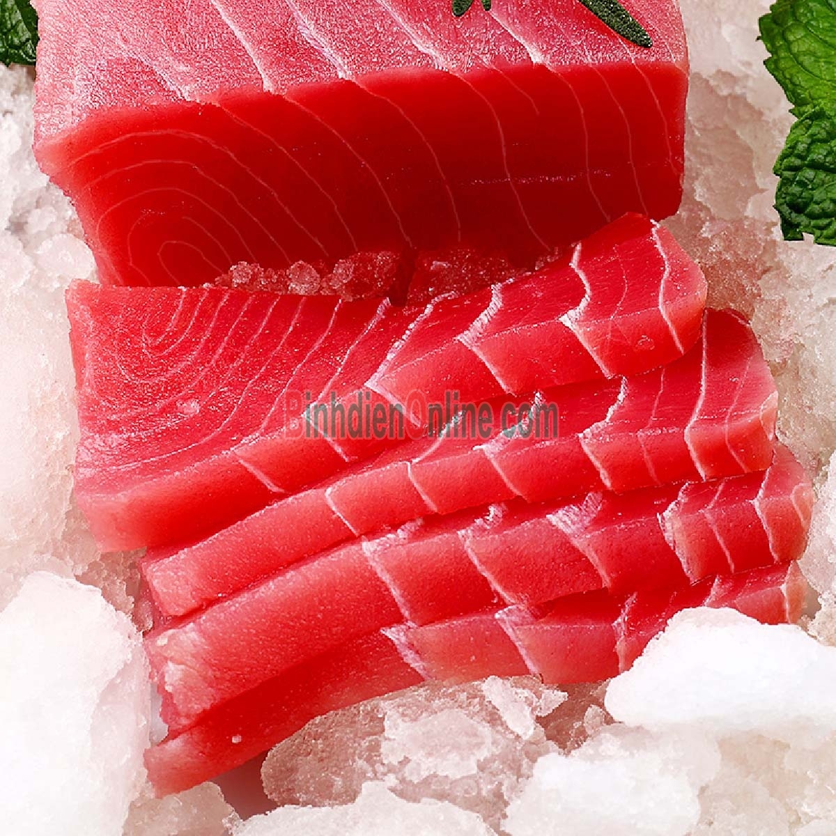 Cá ngừ cắt saku đông lạnh chất lượng 700-800 gr/miếng Xuất xứ Khánh Hòa