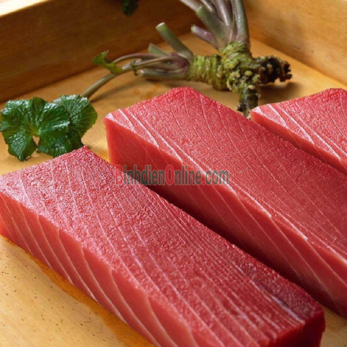 Cá ngừ cắt saku đông lạnh thượng hạng 700-800 gr/miếng Xuất xứ Bình Định