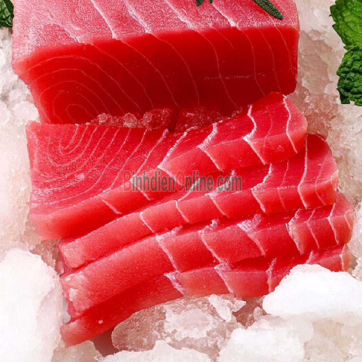 Cá ngừ cắt saku đông lạnh đặc biệt 700-800 gr/miếng Xuất xứ Khánh Hòa